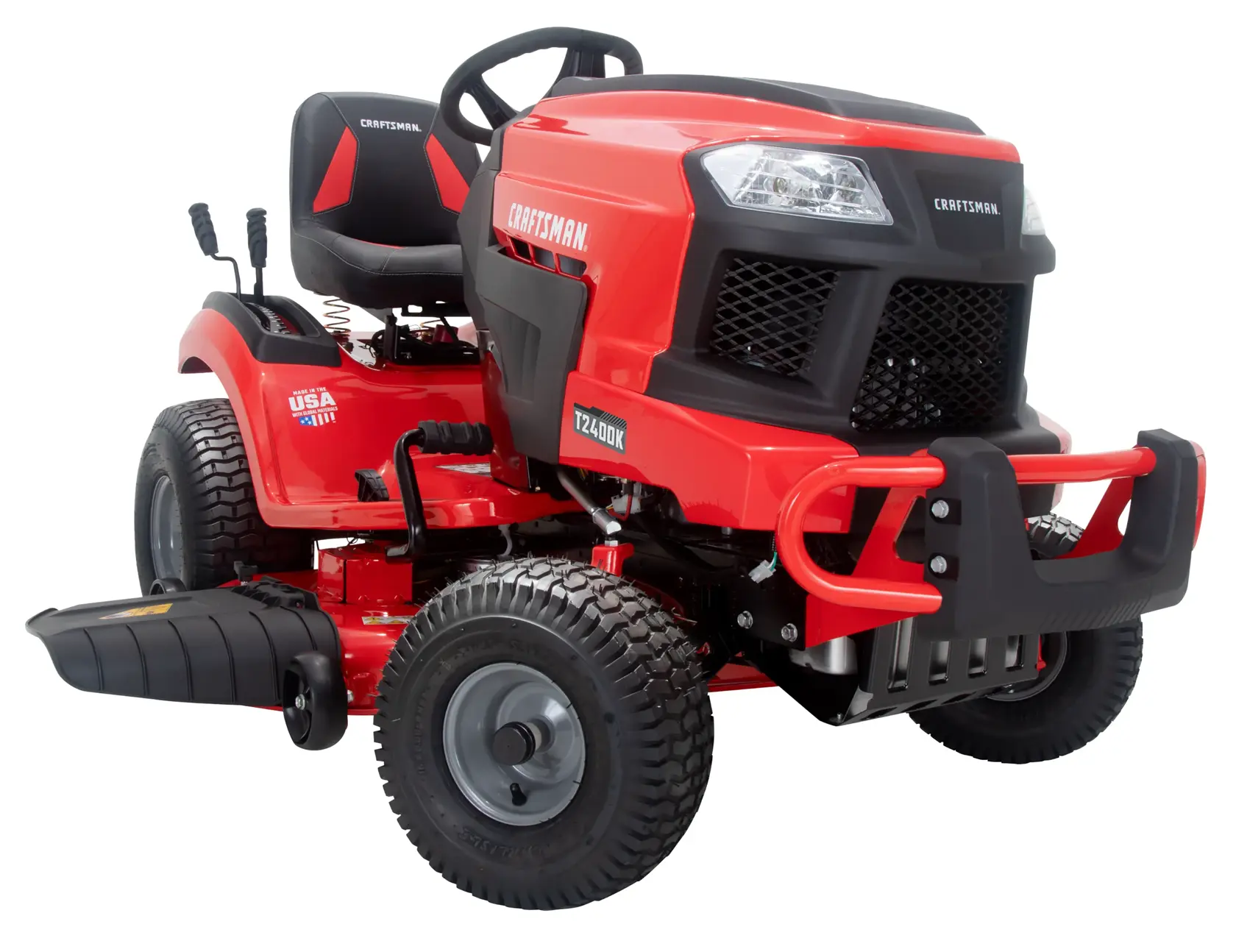 craftsman 46-in. 22.0 HP* KOHLER® V-Twin Hydrostatic TURN TIGHT™ Gas Riding Lawn Mower (T2400K)