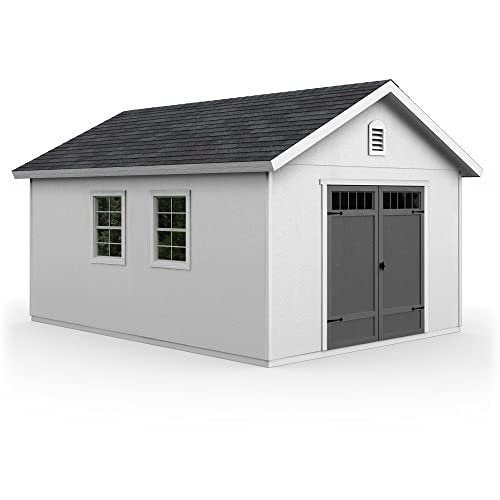 Scarsdale 12×16 Do-it-Yourself Wooden Storage Shed with Floor