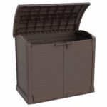Horizontal Shed 1200L Brown